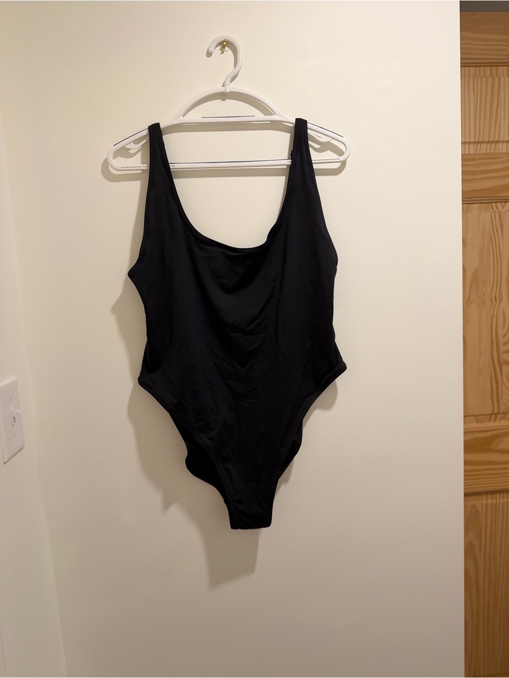NWT SKIMS Black One-Piece Swimsuit